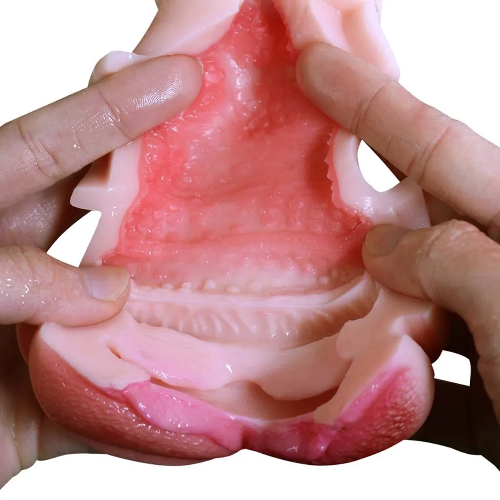 Portable Mute Male Vagina Pocket Pussy Penis Masturbation Toy