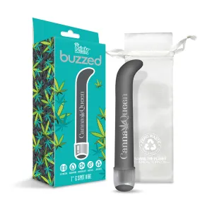 Prints Charming Buzzed 7 G-Spot Vibe - Canna Queen - Gray
