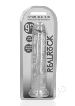 Realrock Crystal Straight Dildo 9 Tra