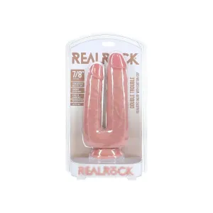 Realrock Double Trouble Realistic Dildo 7 & 8 by Shots