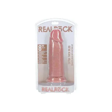 Realrock Extra Thick Realistic Dildo 8 by Shots