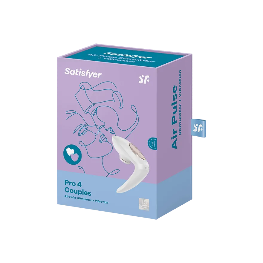 Satisfyer - Pro 4 Couples' Vibrator (White)