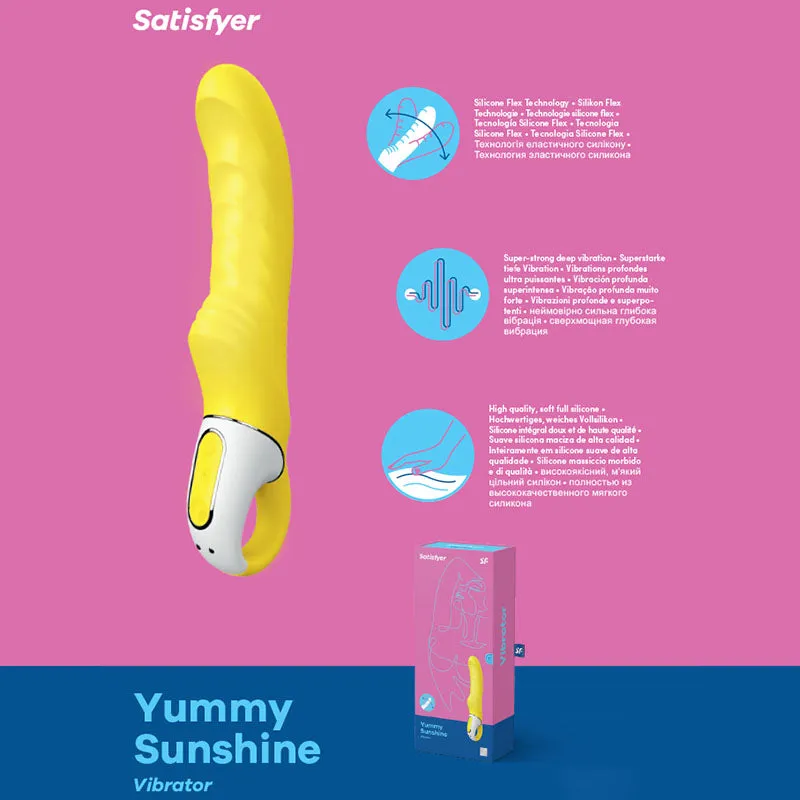 Satisfyer Vibes Yummy Sunshine G-Spot Vibrator USB