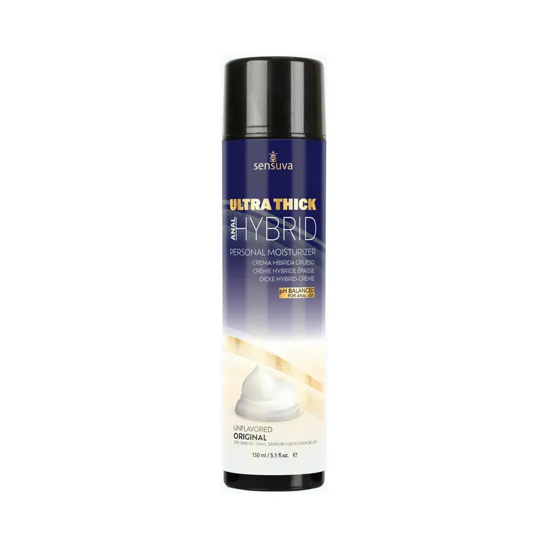 Sensuva Ultra-Thick Anal Hybrid Personal Moisturizer High pH Formula 5.1 oz. Bottle