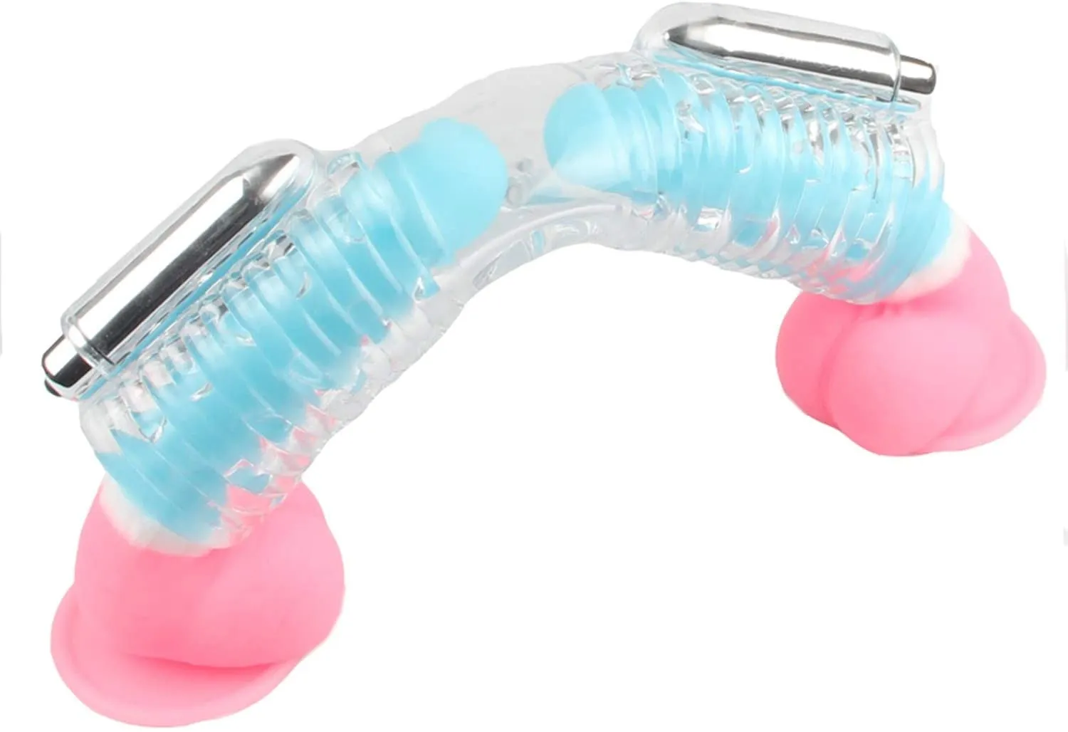 Sex Toys Gay Double Stroker Penis Vibration Trainer