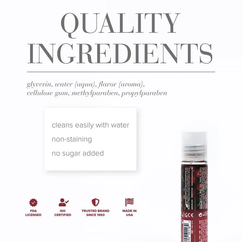 System JO H2O Cherry Burst Lubricant