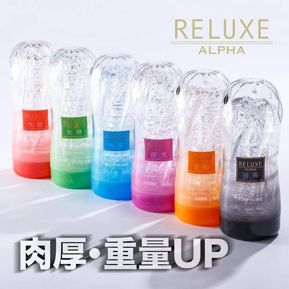T-Best - Reluxe Alpha Explore Soft Stroker Normal Type (Clear)