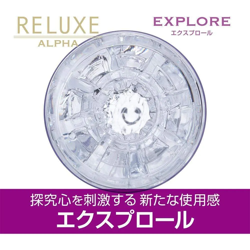 T-Best - Reluxe Alpha Explore Soft Stroker Normal Type (Clear)