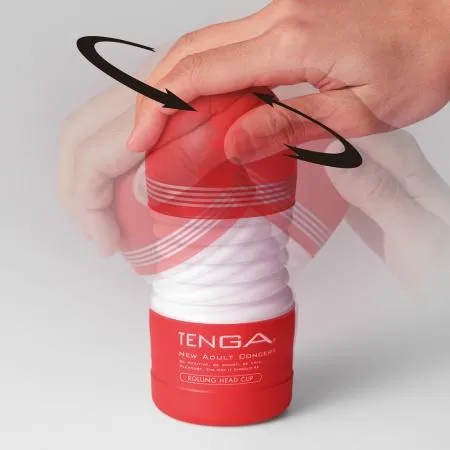 Tenga - New Rolling Head Cup Stroker Masturbator