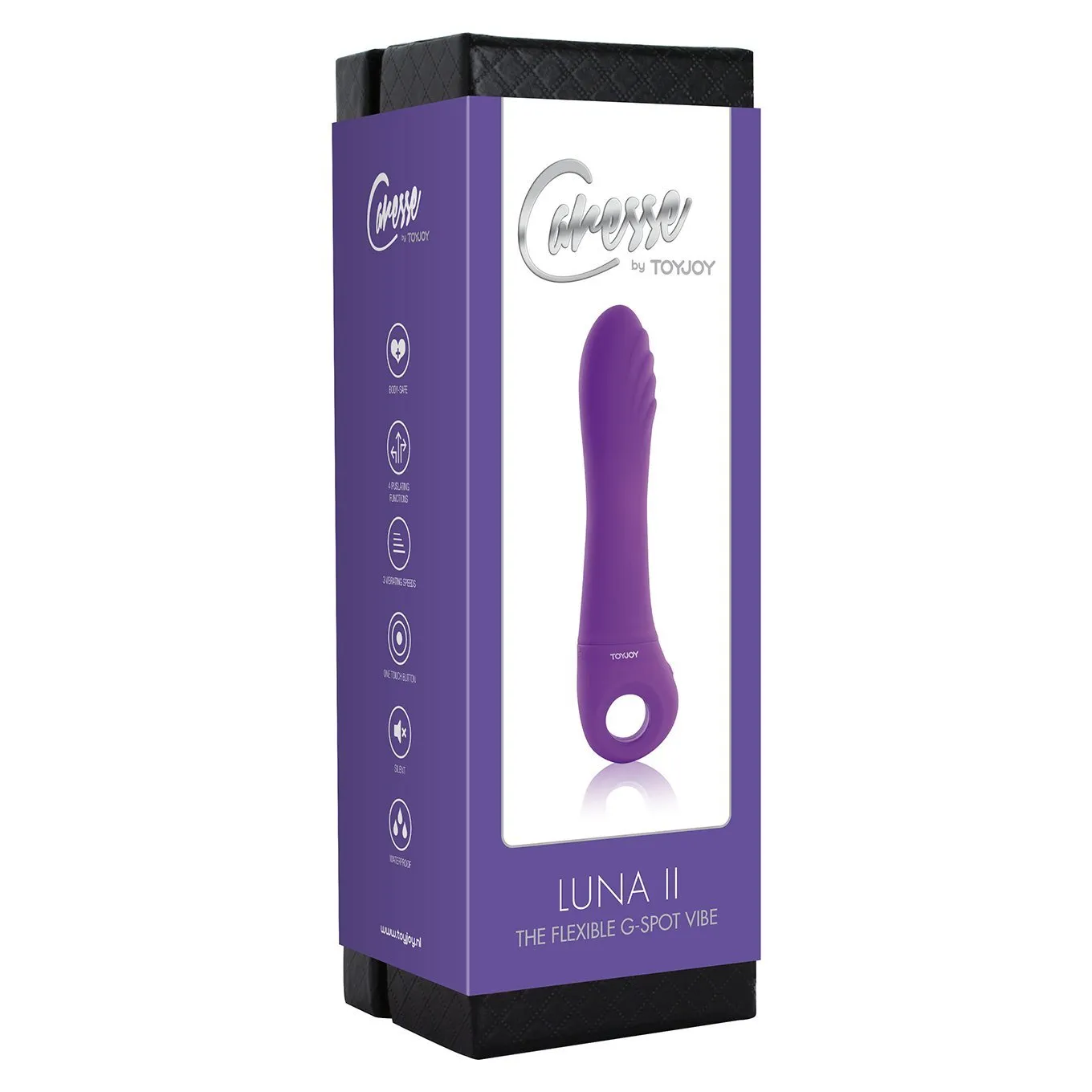 ToyJoy - Caresse Luna II Flexible G-spot Vibrator (Purple)
