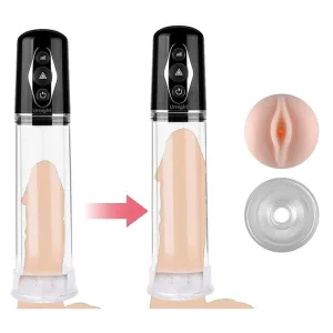 Transparent Chamber Adjustable Vacuum Pressure Penis Pump