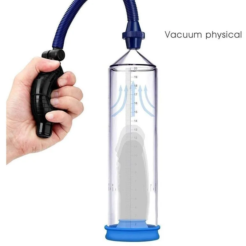 Transparent Cylinder Penis Pump With Air Ball