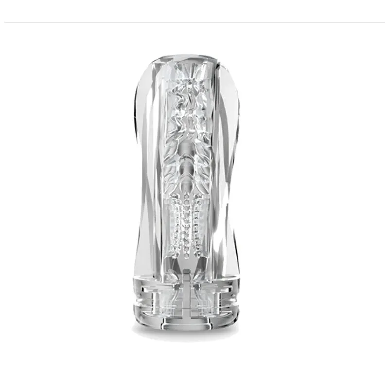 Transparent Endurance Exercise Vacuum Adult Male Masturbator