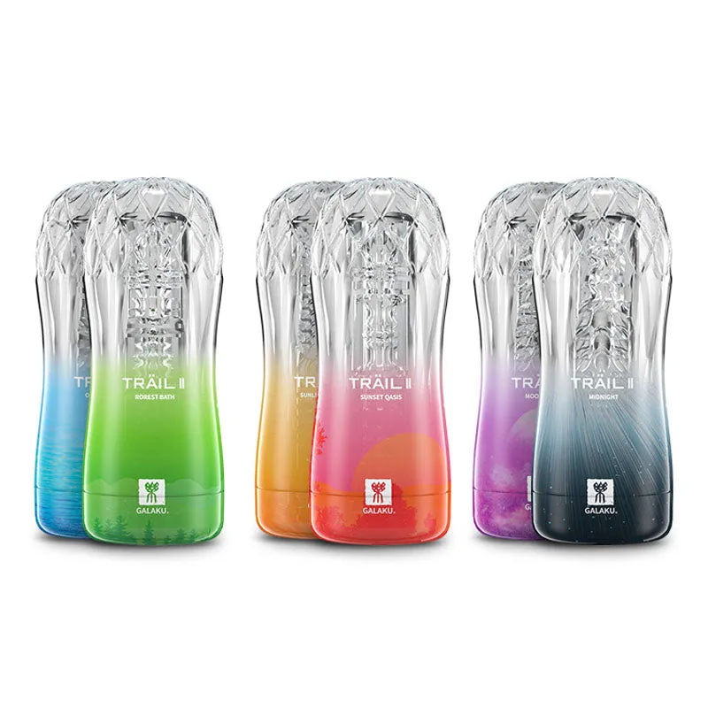 Transparent Endurance Exercise Vacuum Adult Male Masturbator