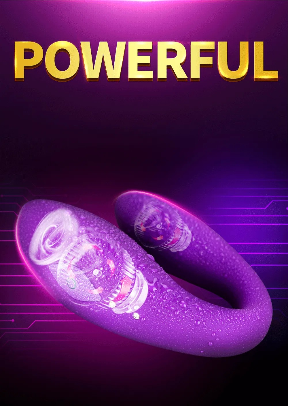 Wearable Wireless Vibrator Dildo G Spot C Shape Silicone Stimulator
