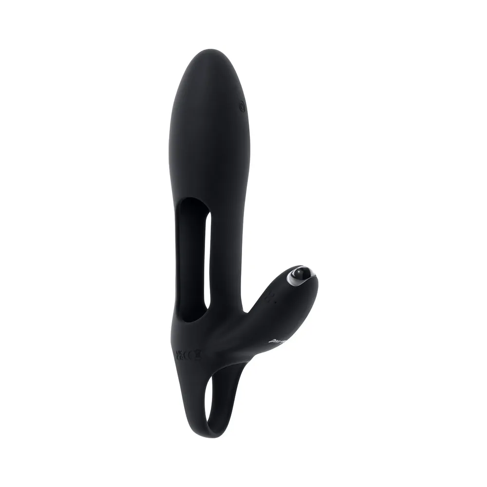Zero Tolerance Nautilus Rechargable Vibrating Sleeve Remote Control Silicone Black
